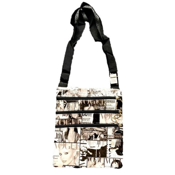 Track 23 Handbags - Vogue Magazine Covers Crossbody Bag - NWT